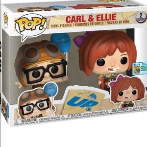 Carl & Ellie funko pop set